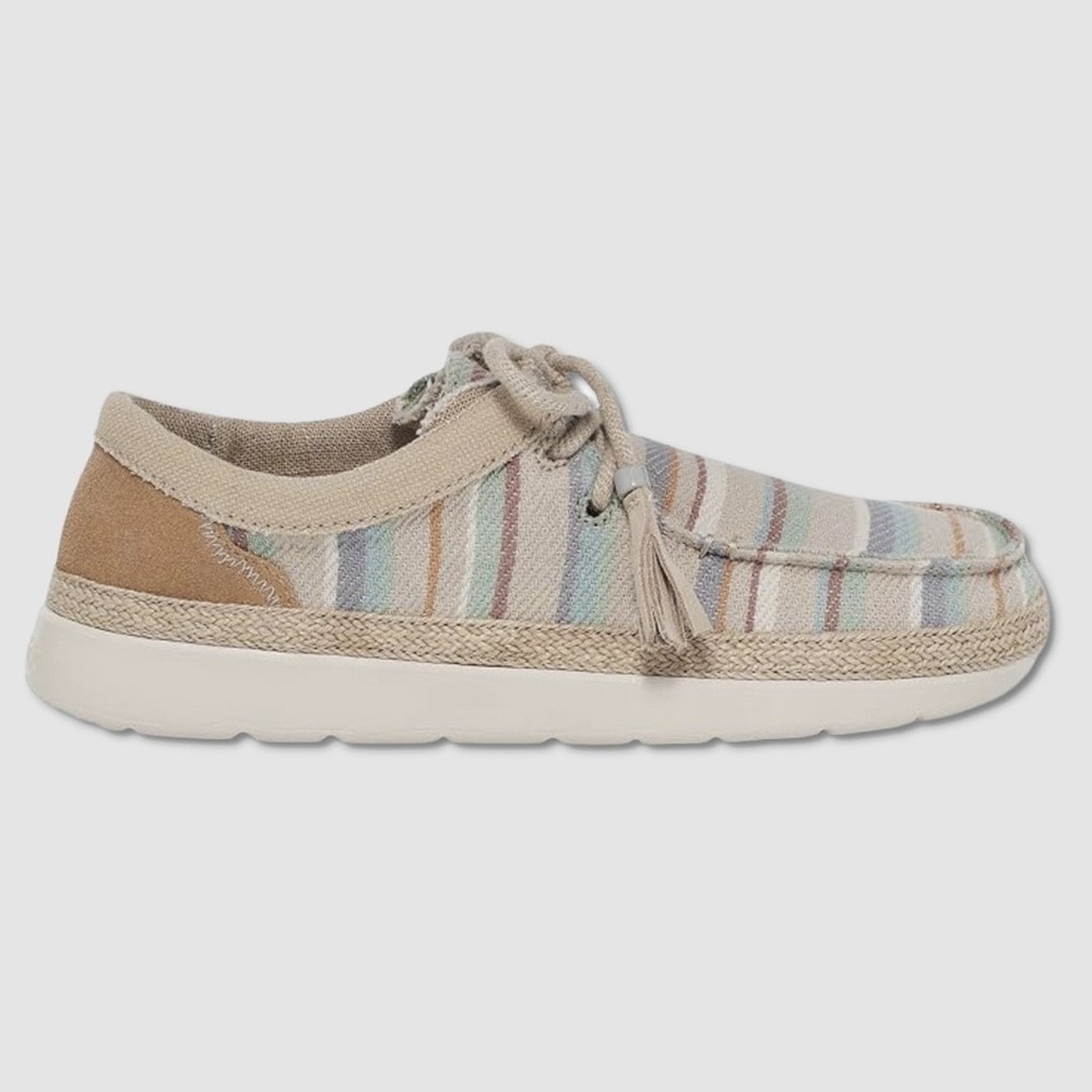 Sanuk Shaka Lite SL Blanket Loafers /Shoes - NWT Womens 7 Sand - #49496-J7 - Picture 2 of 6